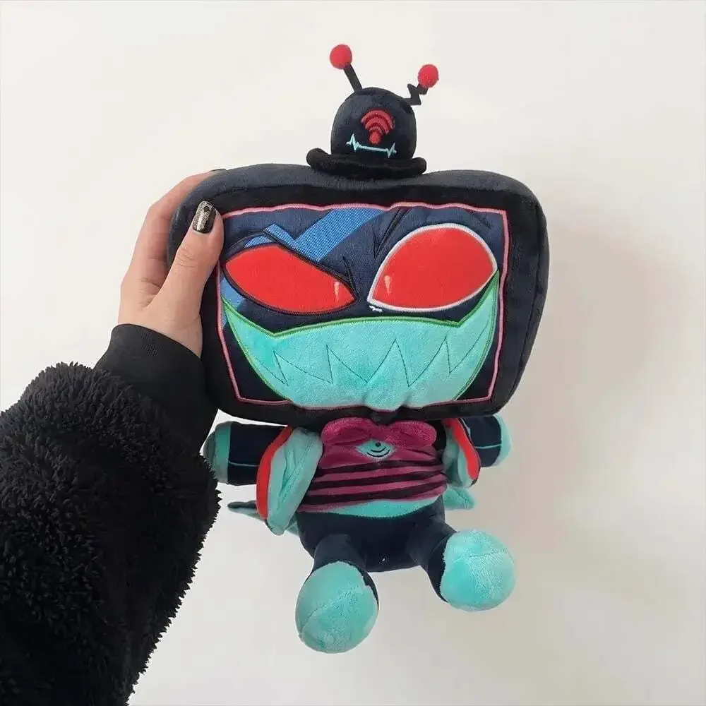 Hazbin Hotel Niffty & Vox Plush Doll Set, Demon Cartoon Stuffed Toy, Anime Colle